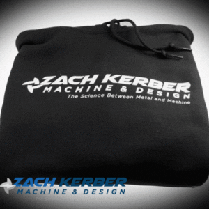 Zach Kerber Machine & Design Hooded Sweatshirt